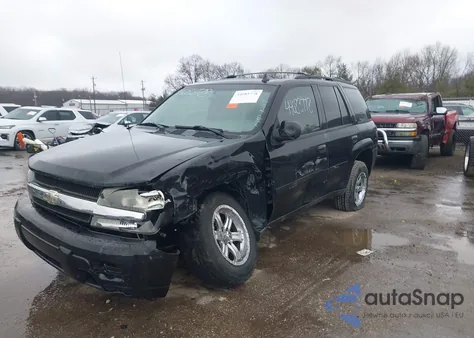 2007 Chevrolet Trailblazer Ls from USA, damaged, VIN 1GNDS13SX72232643